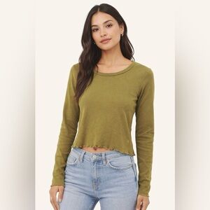 Known Supply Jill Top – Lemongrass | Size Large | NWT
